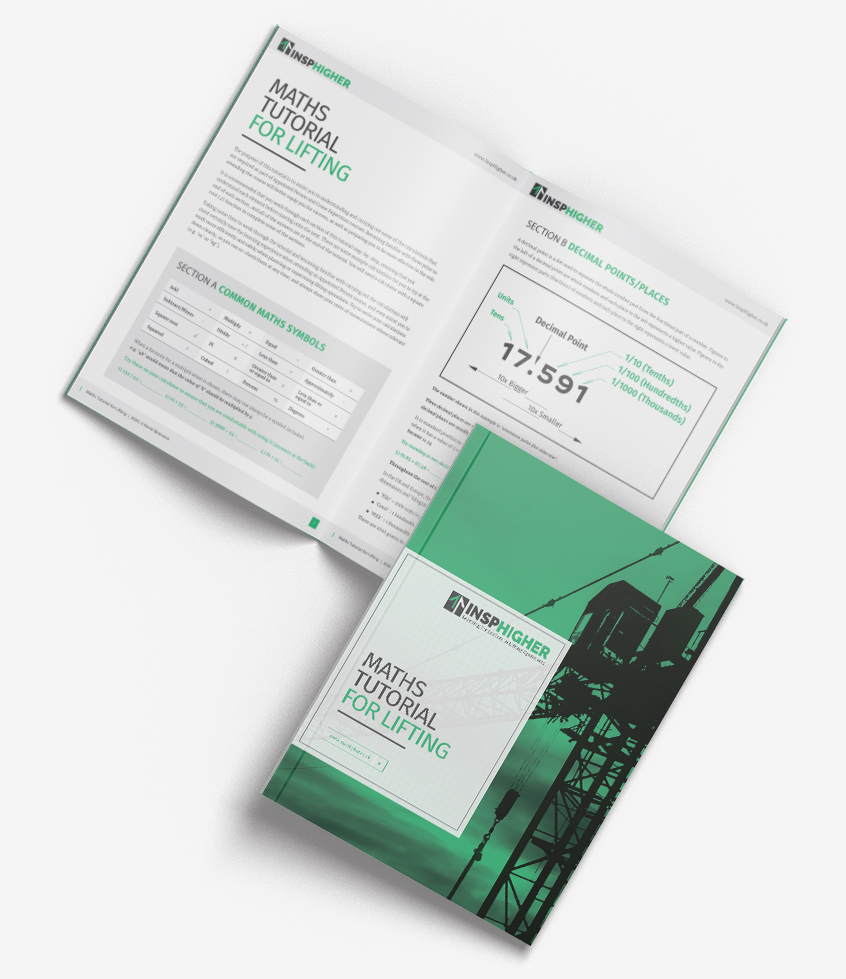 InspHigher - The place for leaders in lifting operations - Maths Tutorial